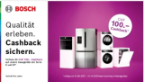 CHF 100.– Cashback auf Bosch Series 6 & 8 Haushaltsgeräte