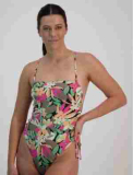 Roxy Printed Beach Classics A-C Cup Damen Badeanzug Beige / S-XL