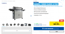 Campingaz Gasgrill 4 Series Classic LS Plus bei Jumbo (Abholung)