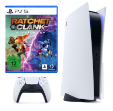 PlayStation 5 bei Manor verfügbar: PlayStation 5 + Ratchet&Clank: Rift Apart Bundle Spielkonsole