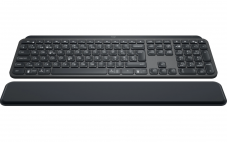 Kabellose Tastatur MX Keys Plus Advanced mit Hintergrundbeleuchtung und Handballenauflage bei MediaMarkt