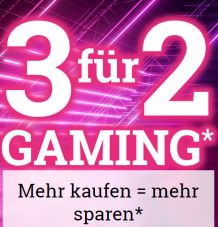 EMP: 3 für 2 Aktion auf Gaming-Merchandise (kumulierbar mit NL-Gutschein)
