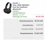 Sony MDR-XB950B1 BT (nur Neukunden) bei Quelle Versand