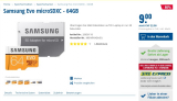 Samsung Evo microSDXC – 64GB für 9Fr bei Steg Pc
