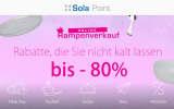 Rampenverkauf bei Sola - nur noch heute