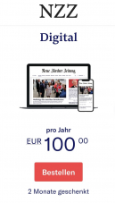 [EU VPN] NZZ Digital Jahresabonnement