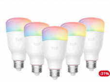 Yeelight Smart LED Lampe 1S (Color) 5 Stück bei Brack.ch