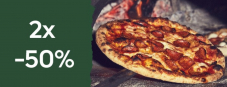 50% auf zwei Bestellungen via UberEats