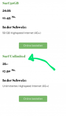 Salt-Abo (Data only) mit 4G+ Speed für CHF 17.50 pro Monat