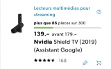 Nvidia Shield tv non pro 129.- Galaxus
