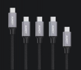5 Stück AUKEY USB-A auf USB-C Kabel bei MediaMarkt