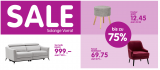 (Verlängerung) SALE bei MICASA, bis zu 75 % Rabatt auf diverse Möbel