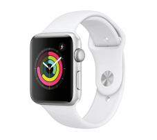 [Einzelprodukt] Apple Watch Series 3 GPS, 42mm Silver Aluminium