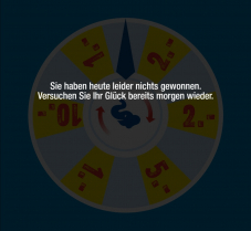 Jumbo App mit Glücksrad