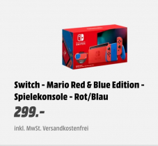 Switch Mario Red & Blue Edition bei Media Markt