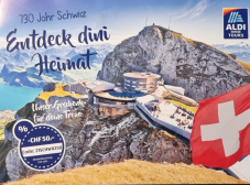 Aldi Suisse Tours: CHF 50.- Rabatt ab CHF 400.- (ab 30.07.)