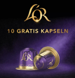 Gratis 10 L’OR Kaffeekapseln