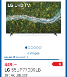 LG 55″ TV für 449.-