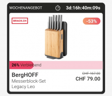 Messerblock-Set mit Messer Leo Legacy 11-teilig bei TWINT für CHF 79.- statt CHF 167.-