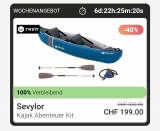 Sevylor Kayak für 2 Personen mit 40% Rabatt bei Twint