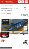 neuer Bestpreis ever für SONY OLED TV XR-55A80J bei Mediamarkt