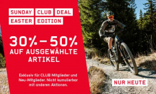 30-50% Rabatt auf ausgewählte Artikel bei Ochsner Sport, z.B.  105L Hartschalenkoffer