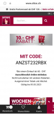 Neuer Ottos Gutschein CHF 10 ab CHF 60