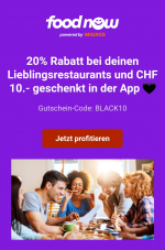 Foodnow 10.- Rabatt