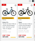 29 - 50% schweizer Filialeneröffnungsrabatt auf eBikes irgendeines Norwegischen eBike herstellers