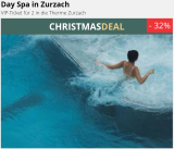 Day Spa in Zurzach – VIP Ticket für 2 in die Therme Zurzach um 32% reduziert