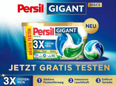 Persil Gigant Discs gratis testen