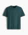 T-Shirt Regular Fit / Dunkles Blaugrün / 100% Baumwolle / XS-XXL / Baumwolle / in Filialen 45% Rabatt