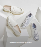 Bis zu 70% Rabatt auf Schuhe bei Lounge by Zalando, z.B. Weisse Scotch & Soda Sneakers