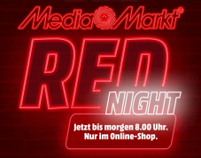 Red Night bei MediaMarkt – Nur bis morgen um 8 Uhr von limitierten Deals profitieren!