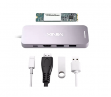 MINIX NEO M2 SSD 256GB Multiport-Adapter bei Mediamarkt