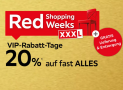 Red Weeks bei XXXLutz – gratis Versand & Entsorgung, viele Aktionspreise & 20% Extrarabatt