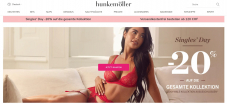 20% Rabatt Hunkemöller zum Singles Day - noch immer