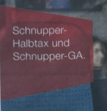 SBB: Schnupper-GA / Schnupper-Halbtax