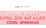 TALLY WEiJL Spring Sales: Extra 50% auf alles im Sale