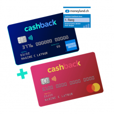 Cashback Cards: Gratis Kreditkarte mit 5% Cashback (bis 100 Franken) die ersten 3 Monate + 100 Franken Apple Pay Bonus