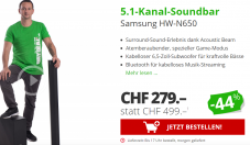 SAMSUNG HW-N650, 5.1ch Soundbar bei Day Deal