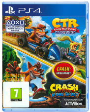 CTR + Crash Banidcoot N.Sane Trilogy Bundle als Disc für die Playstation