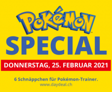 Pokémon-Special bei DayDeal am 25. Februar