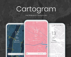 Android: Cartogram – Live Map Wallpapers & Backgrounds gratis