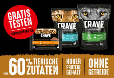 Crave Petfood gratis testen
