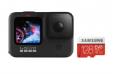 GoPro Hero 9 Black + 128GB microSD Card Bundle bei melectronics (nur heute, solange Vorrat reicht)