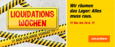 Kleiner Sammeldeal - Liquidationswochen bei Migros Do It + Garden