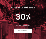 Fussball WM 2022 bei Ochsner Sport: 30% Rabatt auf Fanartikel, z.B. Schweizer Trikot für 69.95 Franken (Erwachsene) kombinierbar mit NL-Gutschein