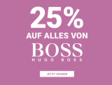 25% auf alles von Hugo Boss bei Import Parfumerie