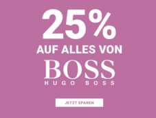 25% auf alles von Hugo Boss bei Import Parfumerie